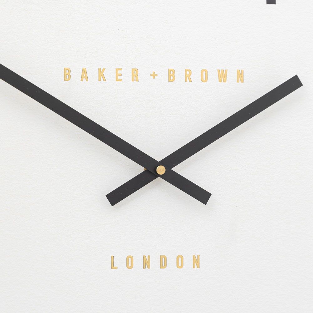 Whitby Wall Clock Chrome 50cm - Image 5