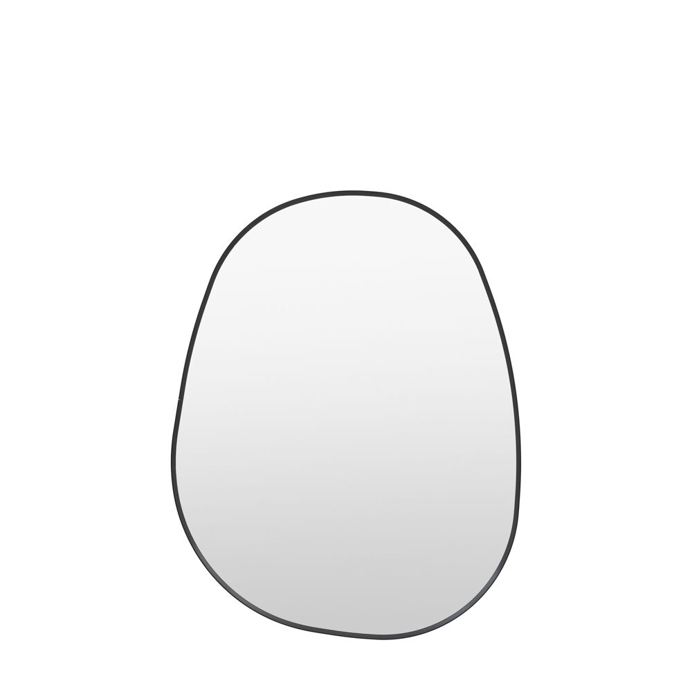 Holworth Pebble Mirror Black Small - Image 4