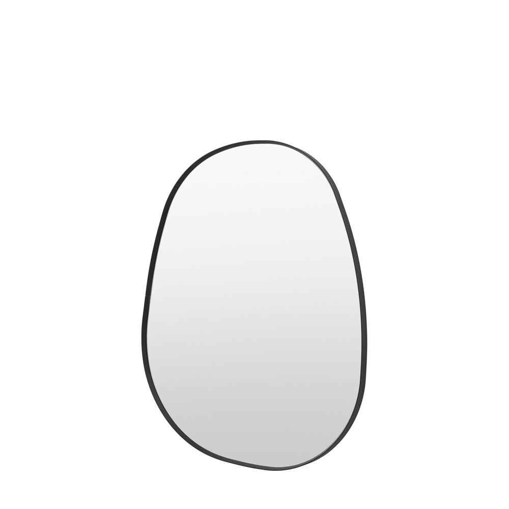 Holworth Pebble Mirror Black Small - Image 5