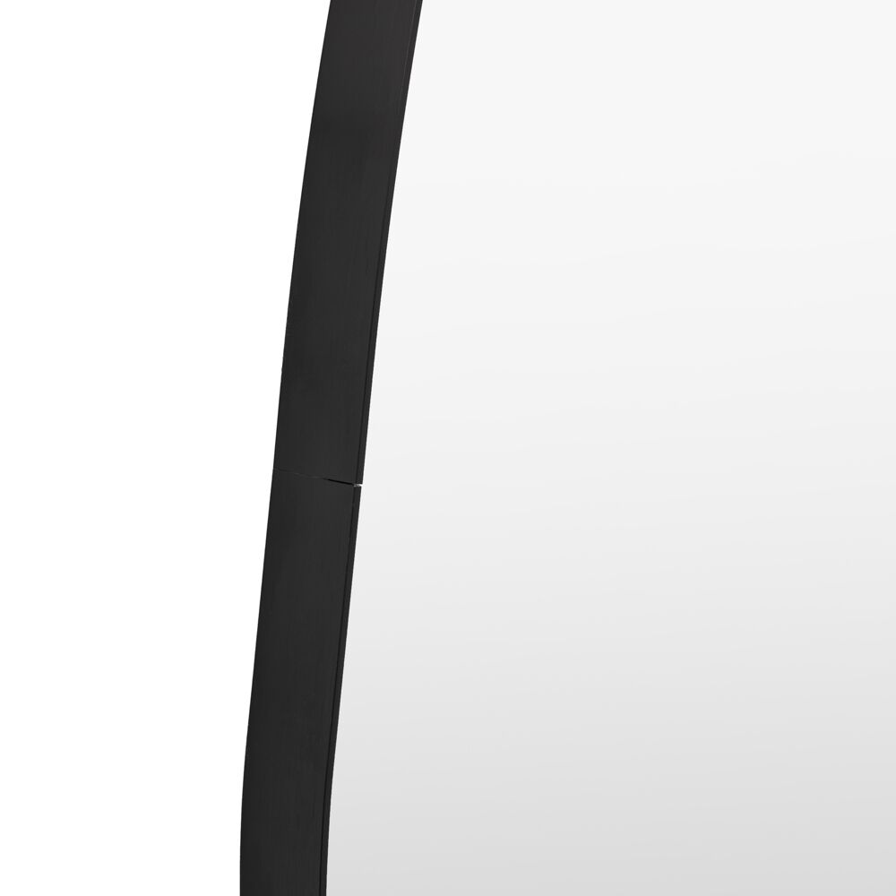 Holworth Pebble Mirror Black Small - Image 6