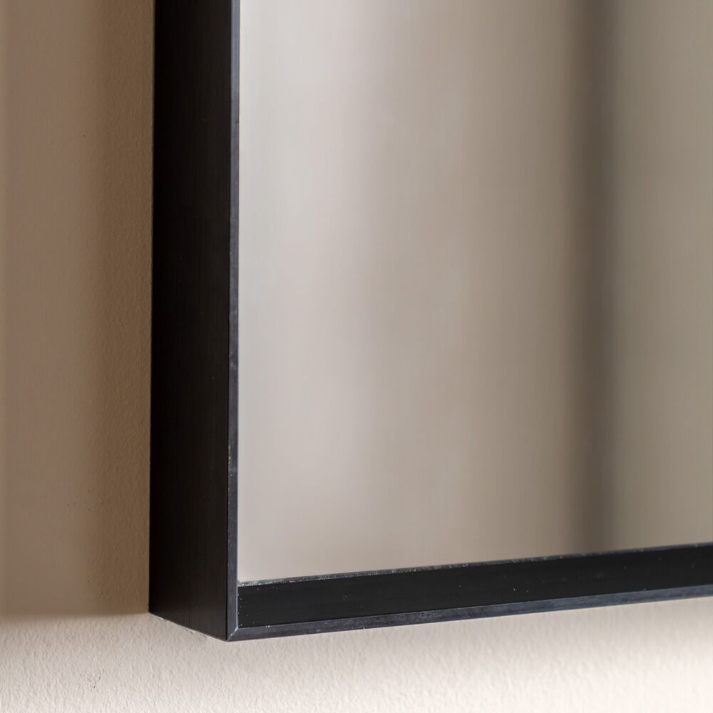 Holworth Overmantle Mirror Black - Image 2