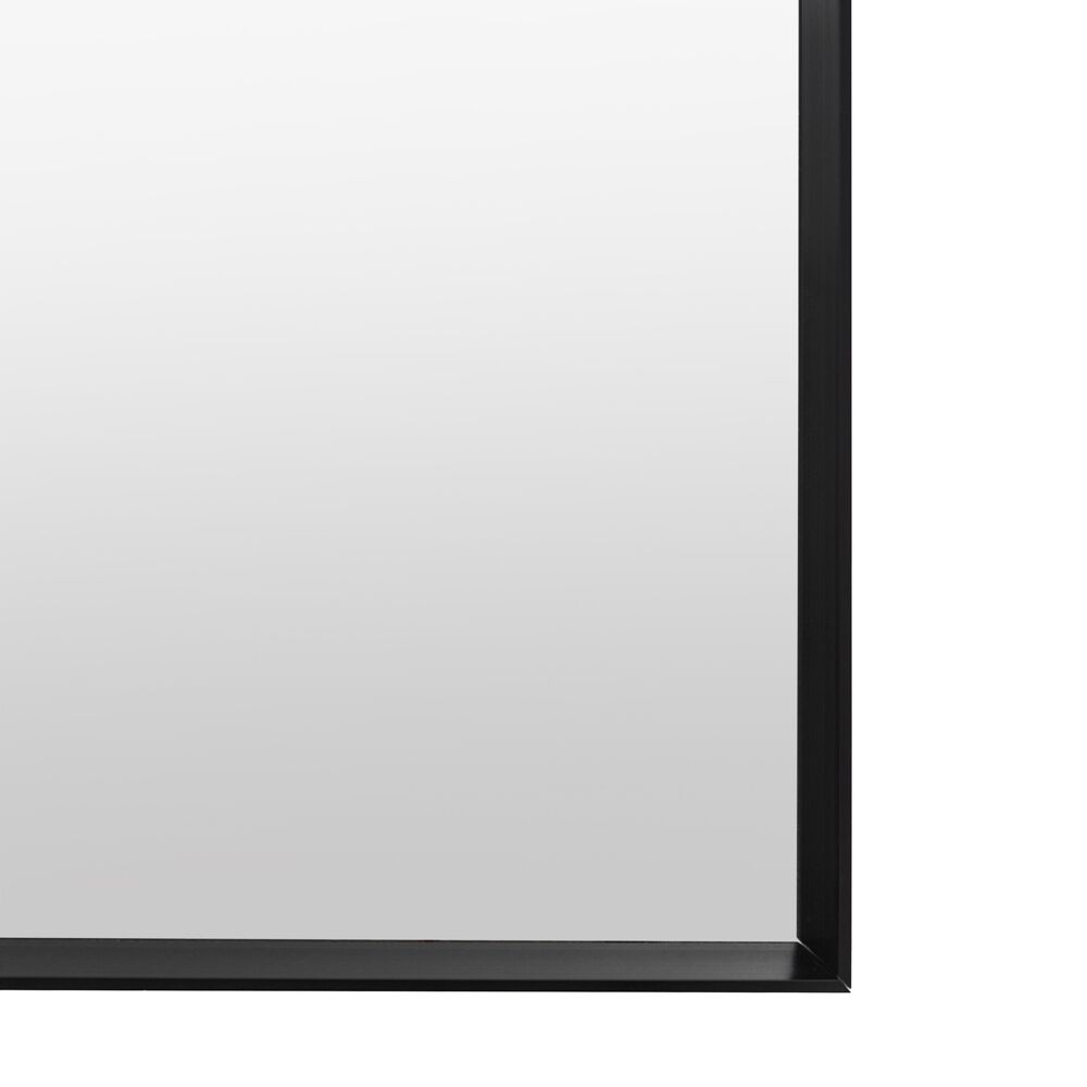 Holworth Overmantle Mirror Black - Image 8