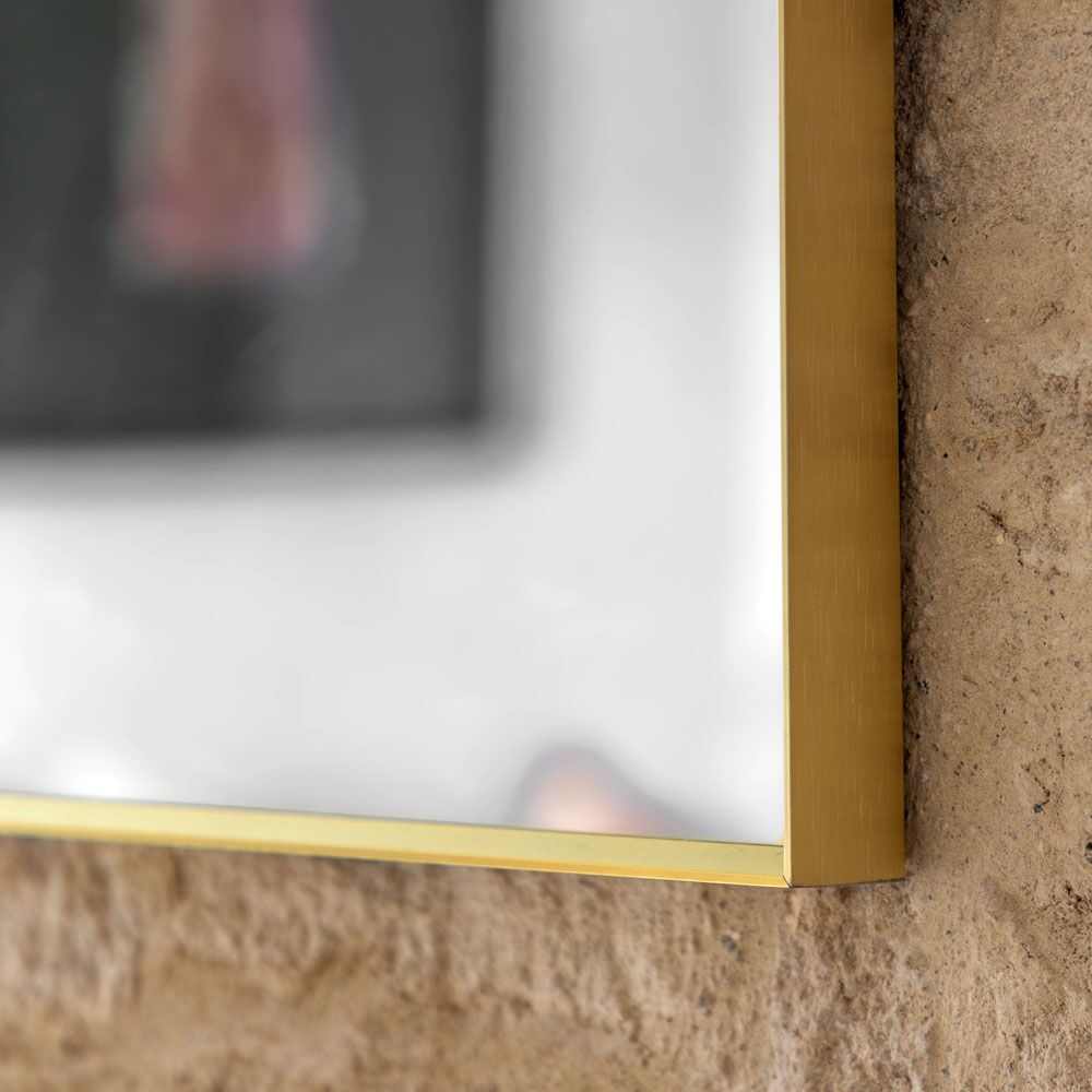 Holworth Overmantle Mirror Gold - Image 2