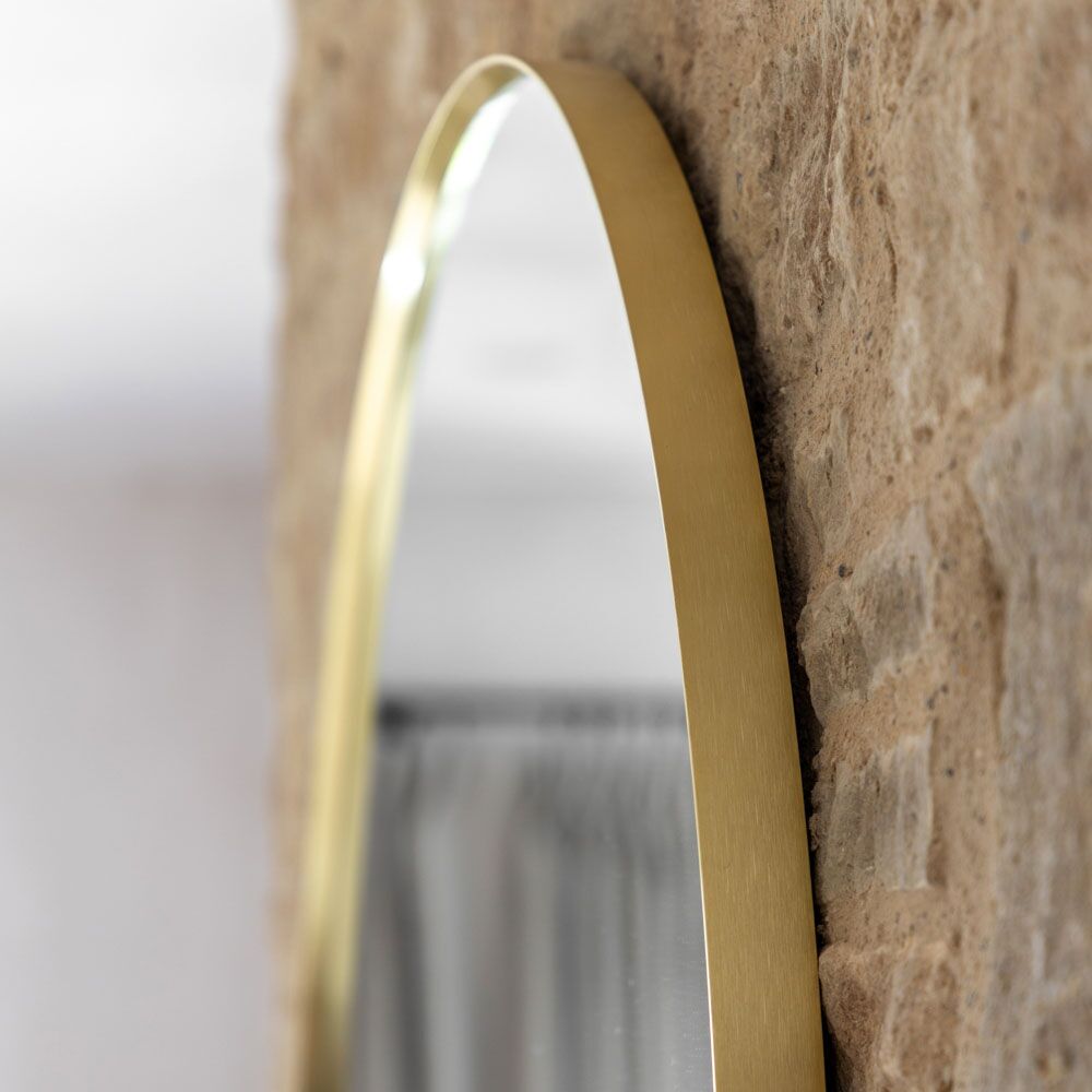 Holworth Overmantle Mirror Gold - Image 3