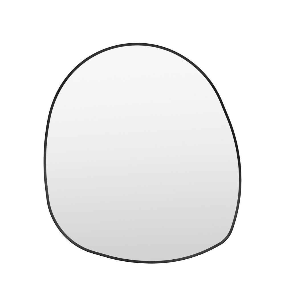 Holworth Pebble Mirror Black Large - Image 4