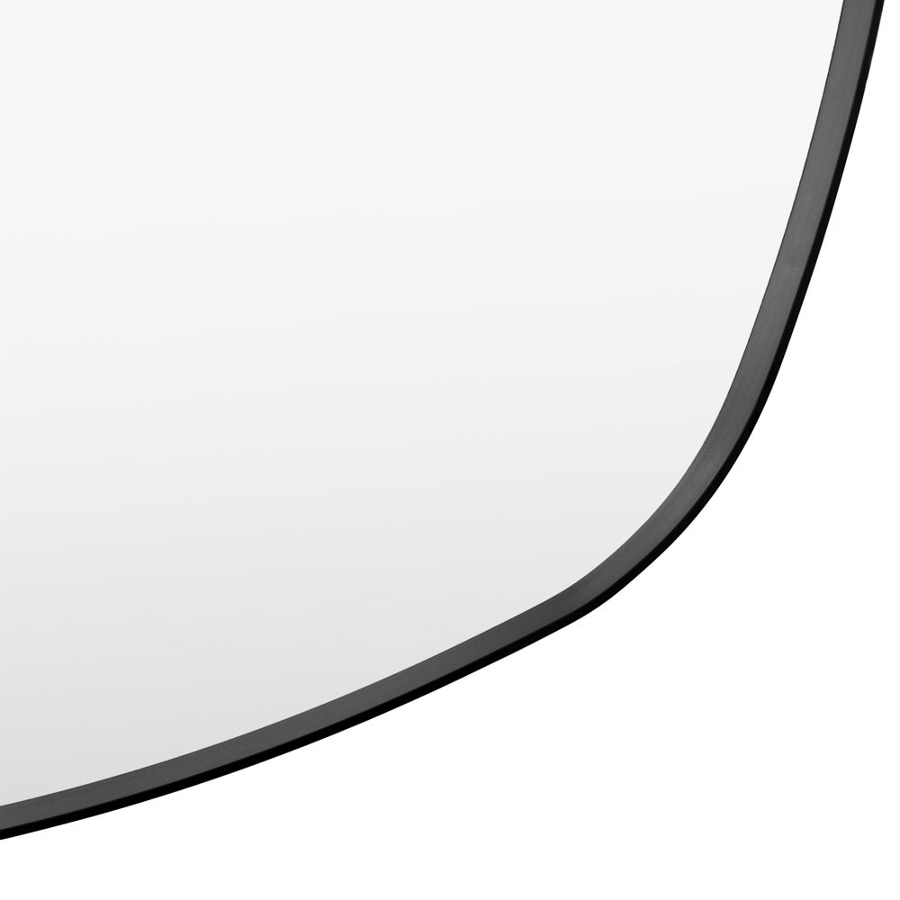 Holworth Pebble Mirror Black Large - Image 8