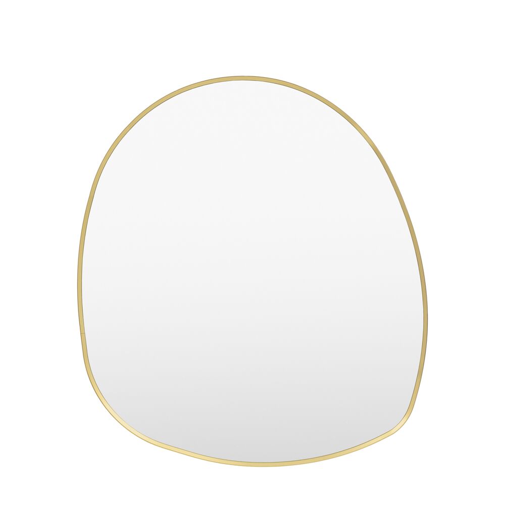 Holworth Pebble Mirror Gold Large - Image 4