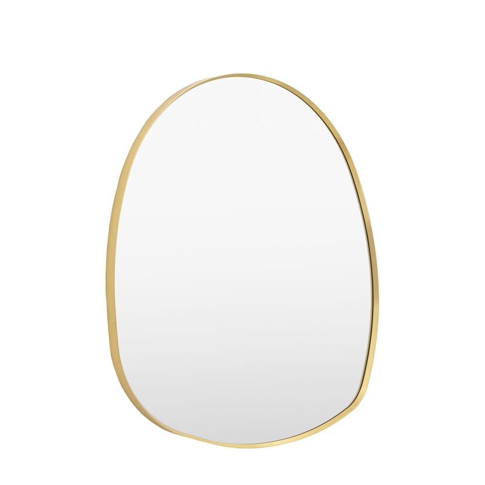 Holworth Pebble Mirror Gold Large - Image 6