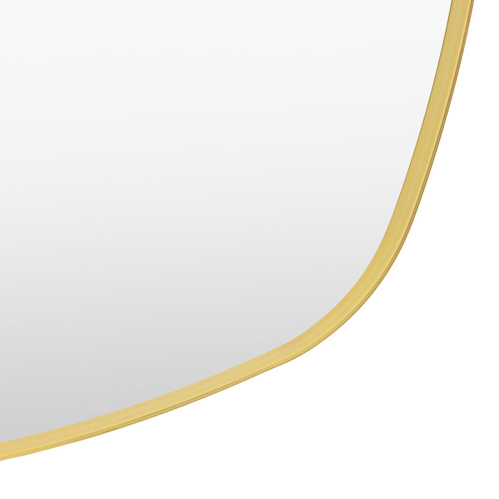 Holworth Pebble Mirror Gold Large - Image 8