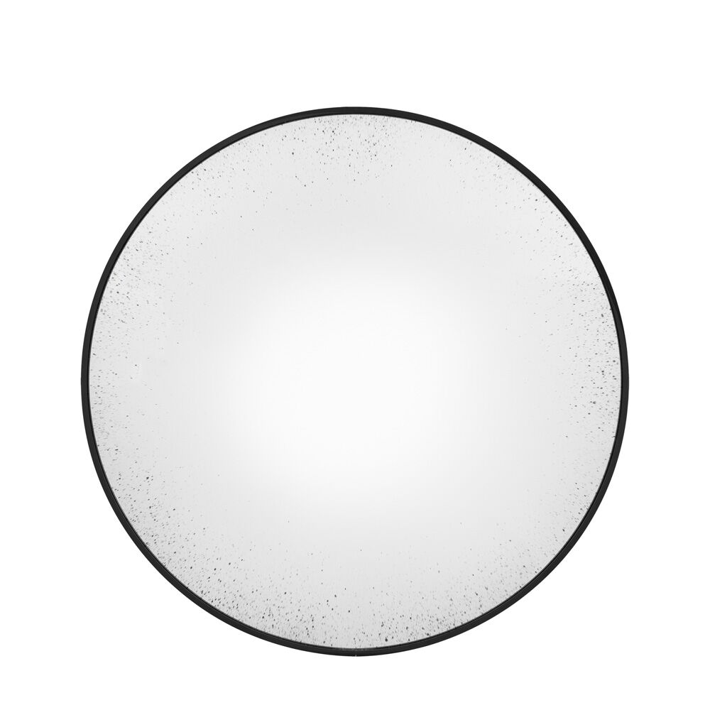 Yardley Convex Round Mirror Black 800mm - Image 4
