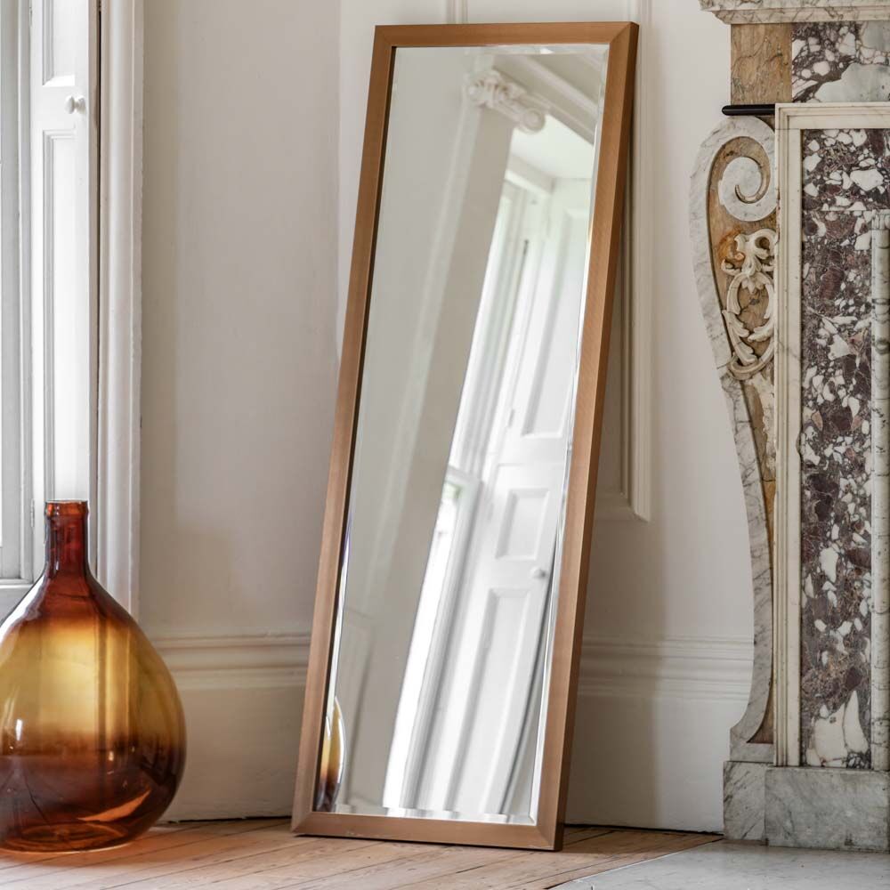 Wallace Leaner Mirror Bronze