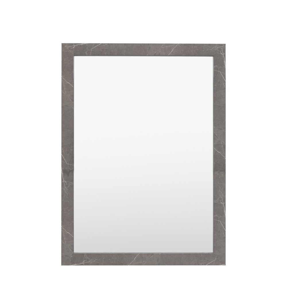 Romano Rectangle Mirror Marbled Grey - Image 4