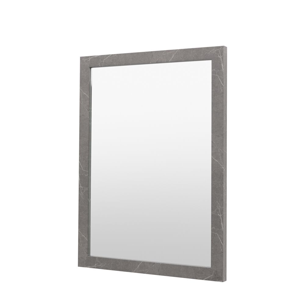 Romano Rectangle Mirror Marbled Grey - Image 5