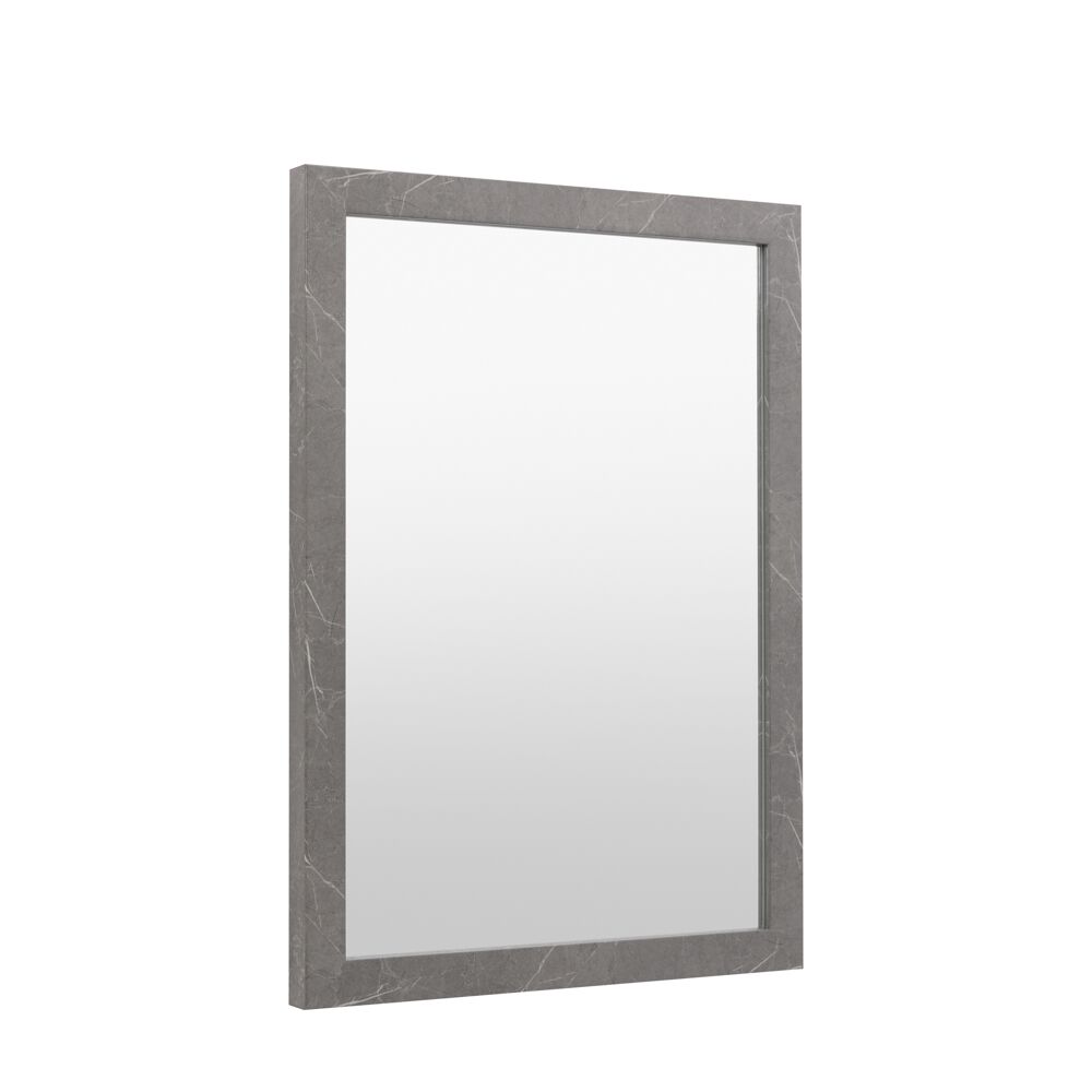 Romano Rectangle Mirror Marbled Grey - Image 6