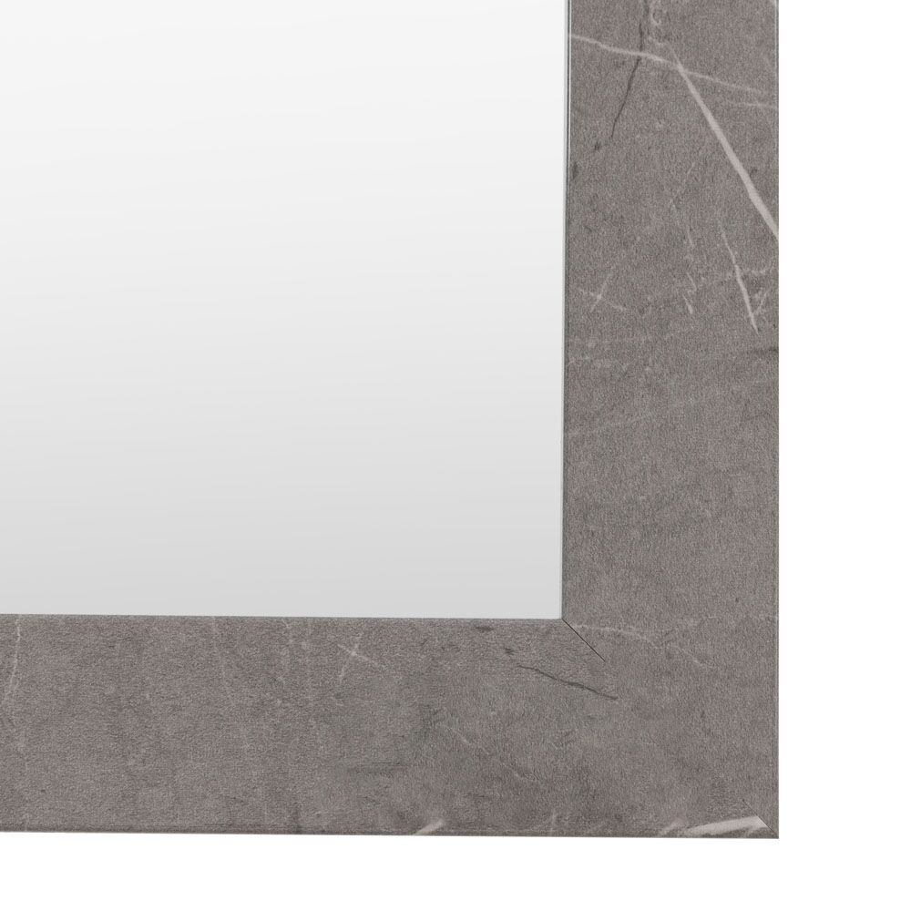 Romano Rectangle Mirror Marbled Grey - Image 8