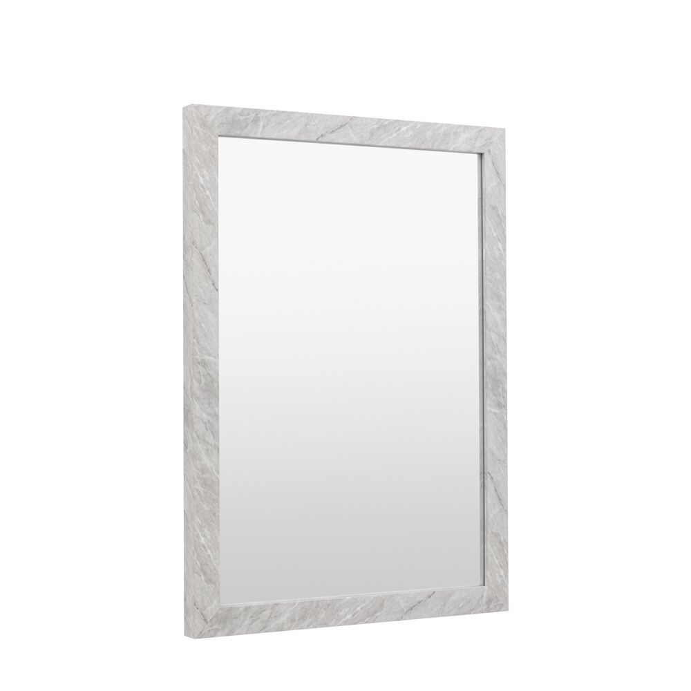 Romano Rectangle Mirror Marbled White - Image 6