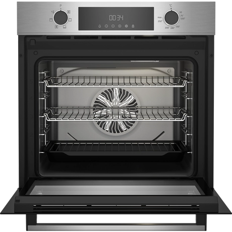 Beko CIMY91X Built In Programmable Multifunction Electric Single Oven - Stainless Steel - Image 2