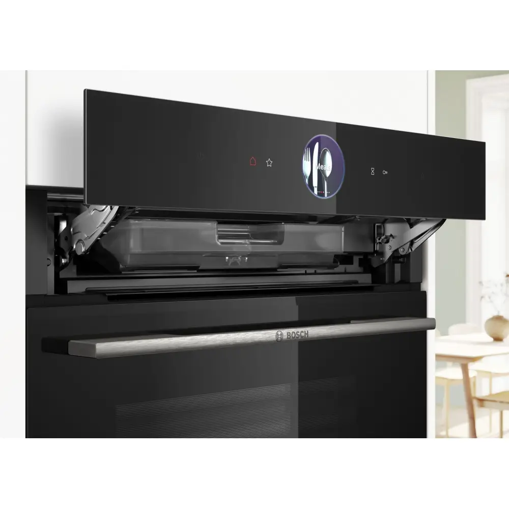 Bosch HSG7364B1B Series 8 Multifunction Single Oven With Full Steam – BLACK - Image 2