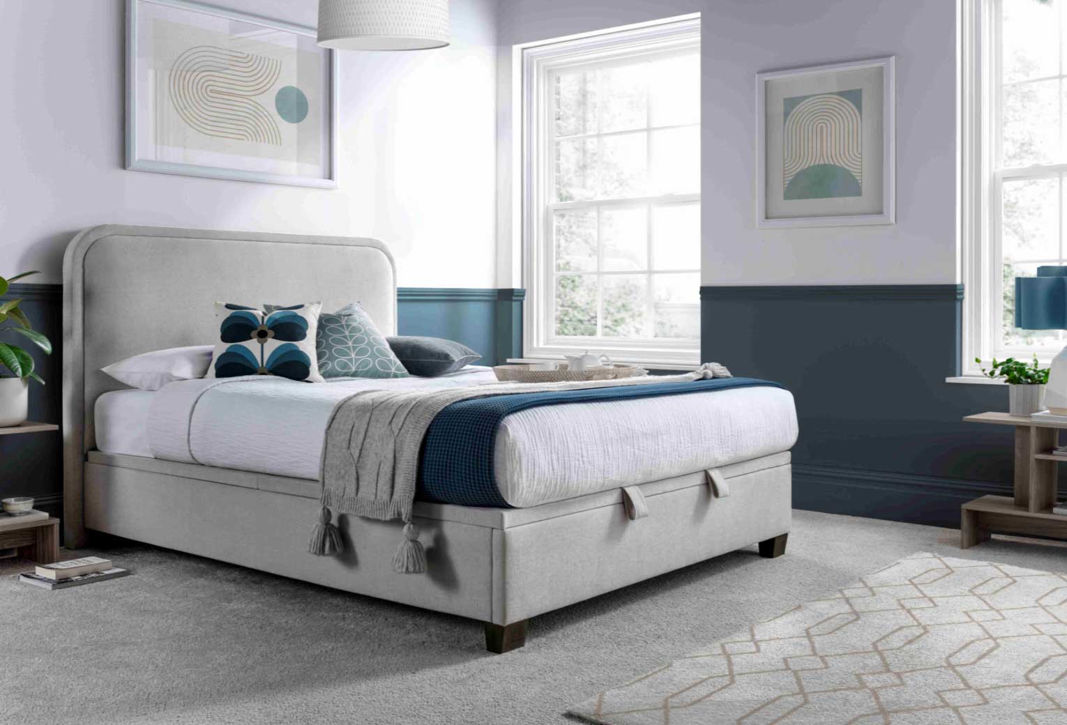 Clifford Ottoman in Maskat Clay - King 5'0 - Image 2