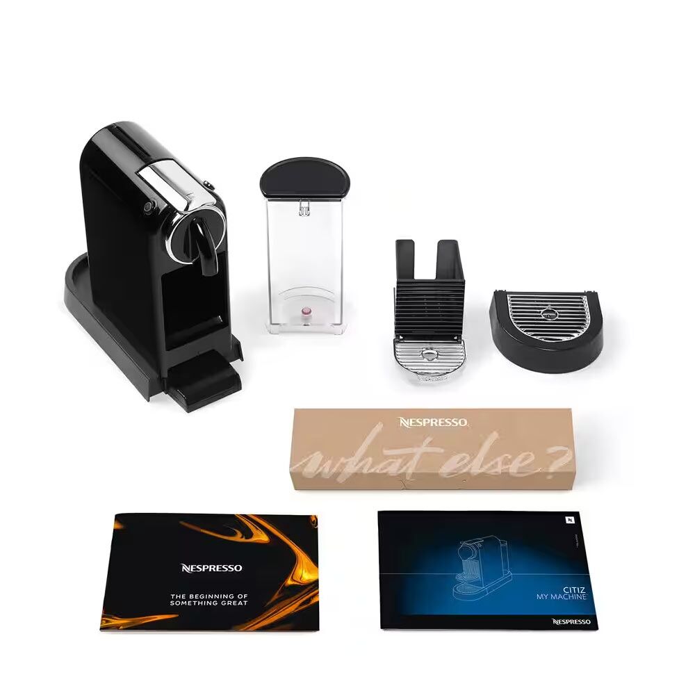 Delonghi EN167.B Nespresso CitiZ Capsule Espresso Coffee Machine - Black - Image 2