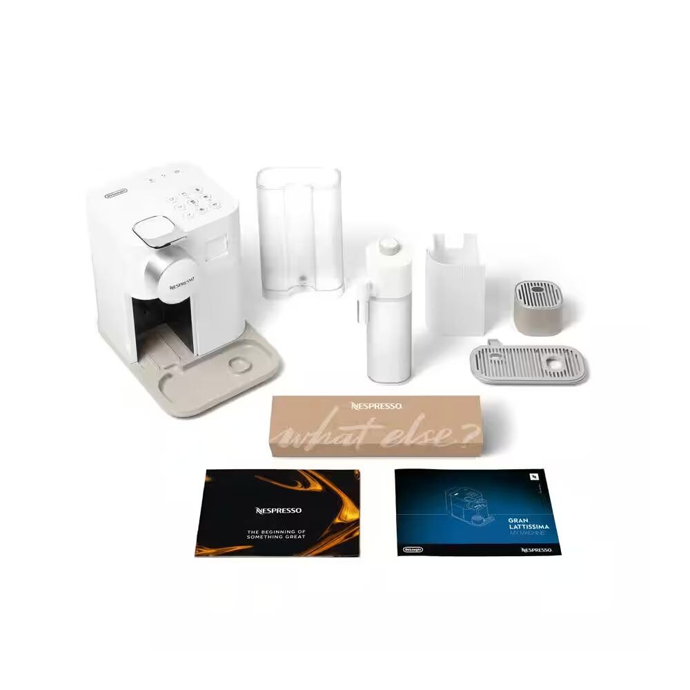 Delonghi EN640.W Nespresso Gran Lattissima Capsule Coffee Machine with Milk Frothing - White - Image 2