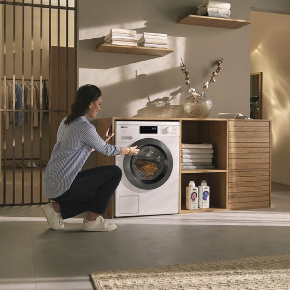 Miele WEB365 WCS 8kg 1400 Spin Washing Machine - Lotus White - Image 4