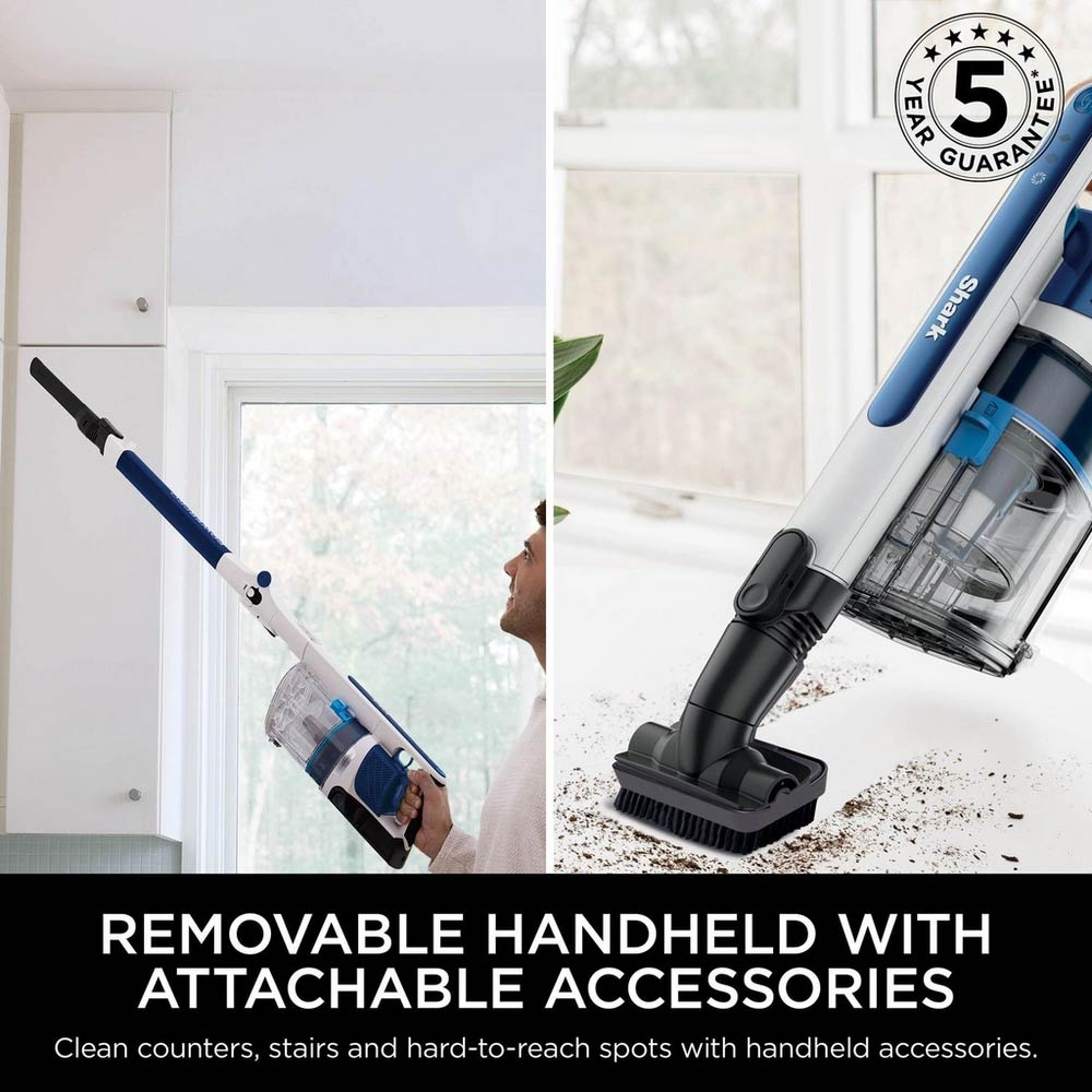 Shark IZ380UK PowerPro Cordless Stick Vacuum Cleaner - 50 Minutes Run Time - Navy Metallic - Image 5