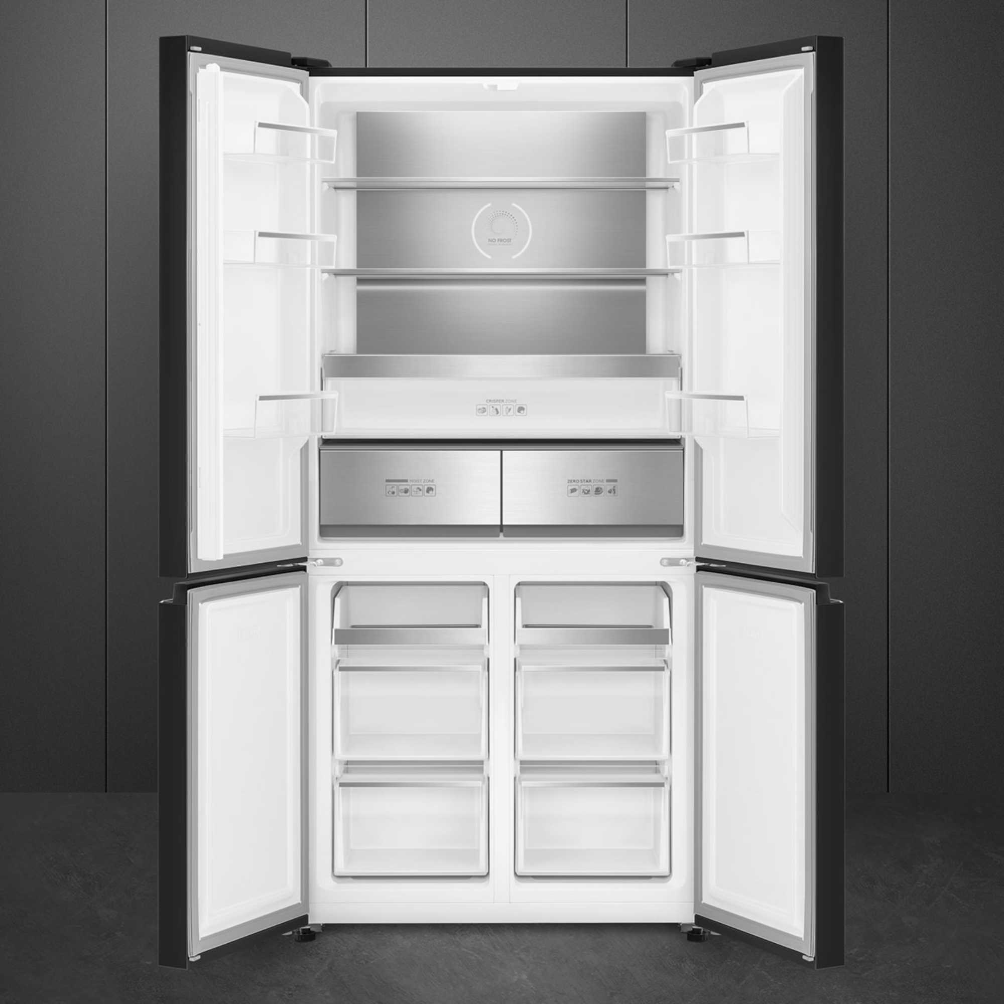 Smeg FQI60KD Frost Free American Fridge Freezer - Dark Inox - Image 3