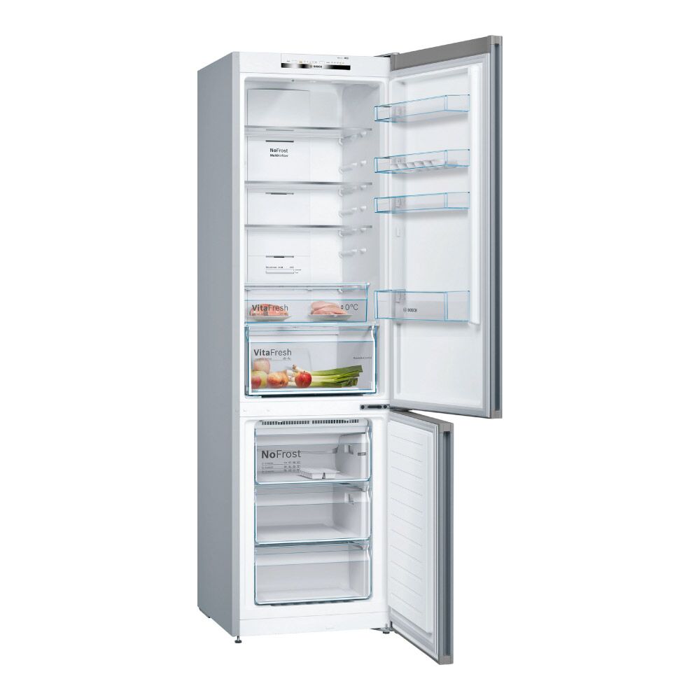 Bosch KGN392LEBG 60cm 70/30 Total No Frost Fridge Freezer - Stainless Steel Look - Image 3