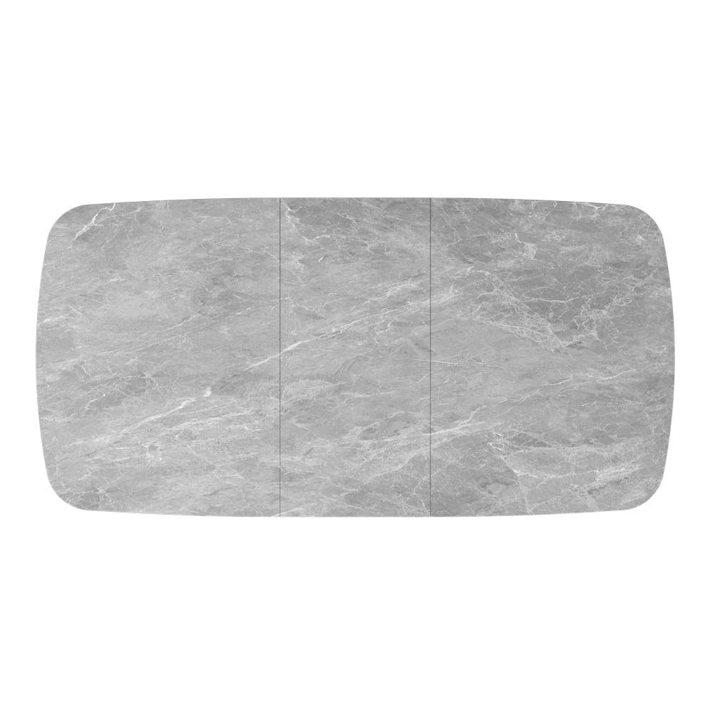Castello 130-170cm Grey Ceramic Extending Dining Table - Image 5