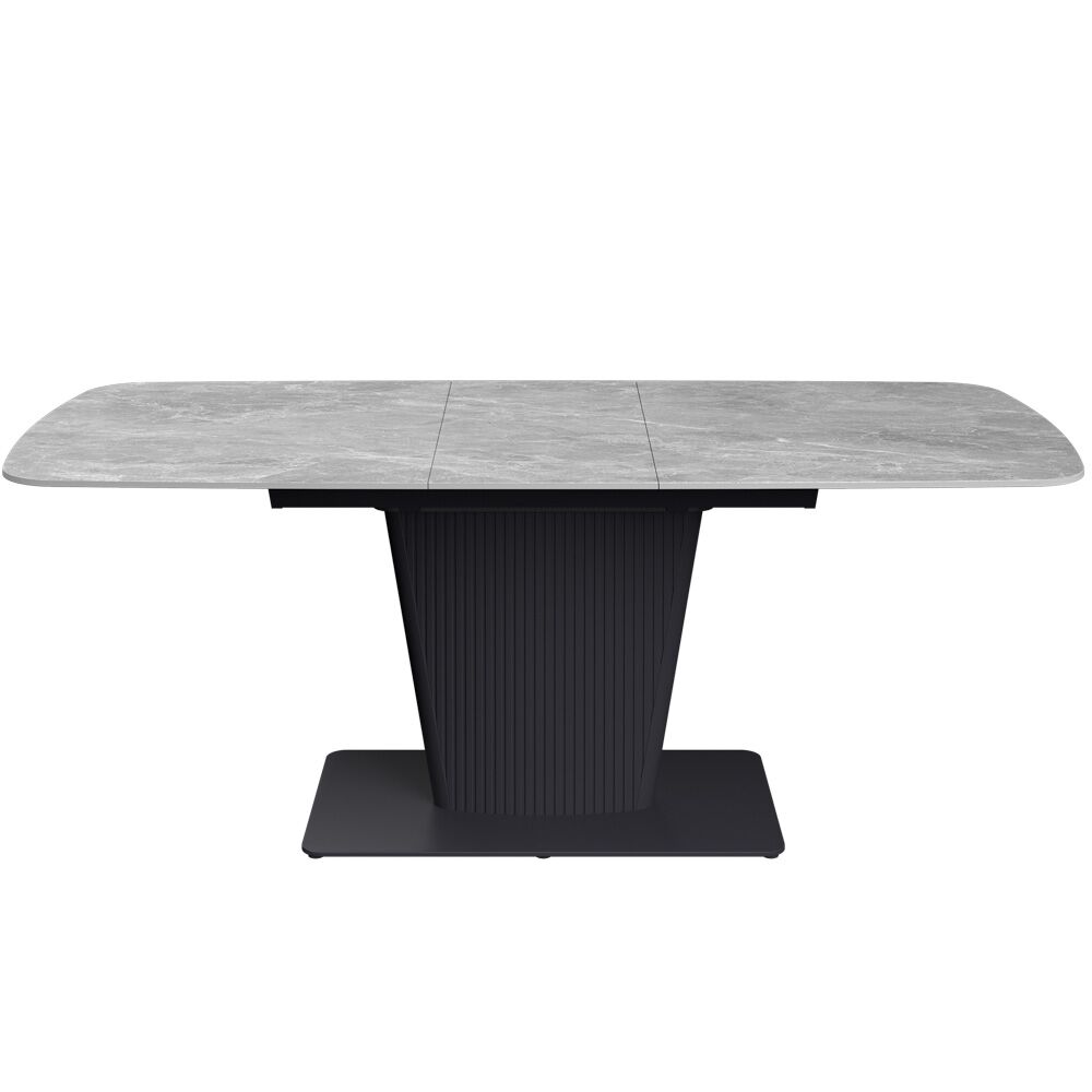 Castello 160-200cm Grey Ceramic Extending Dining Table - Image 3