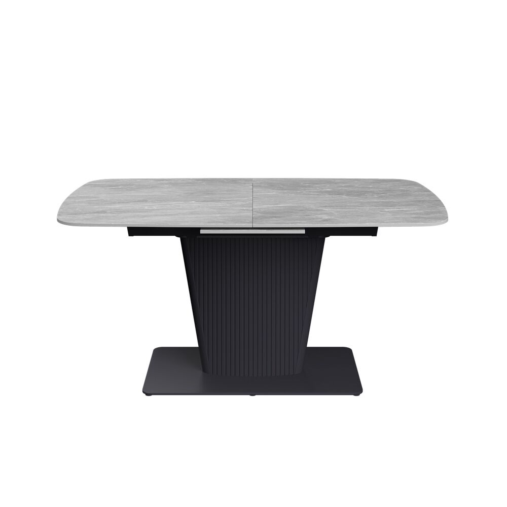 Castello 160-200cm Grey Ceramic Extending Dining Table - Image 4