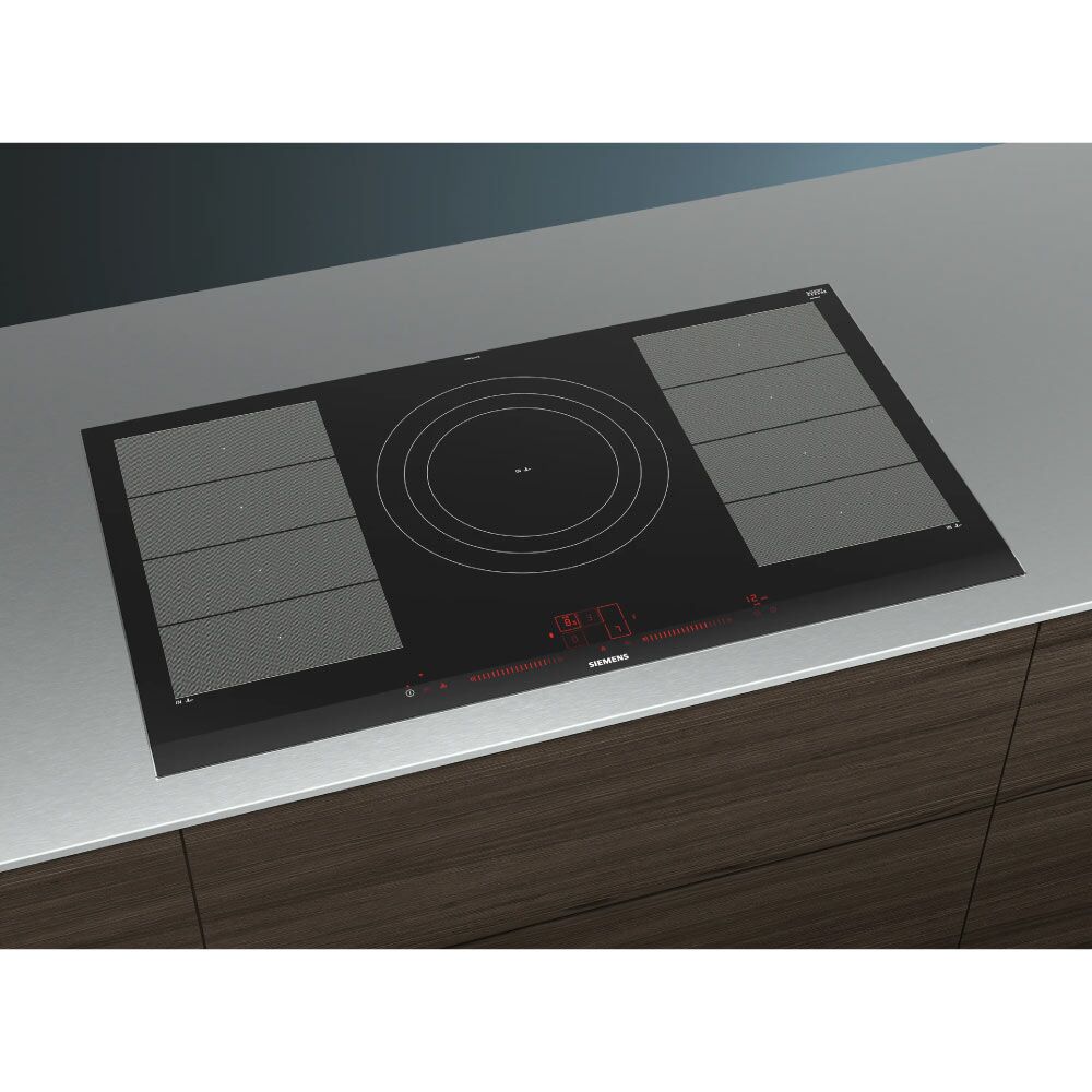 Siemens EX975LVV1E IQ700 90cm Induction Hob - Black - Image 2