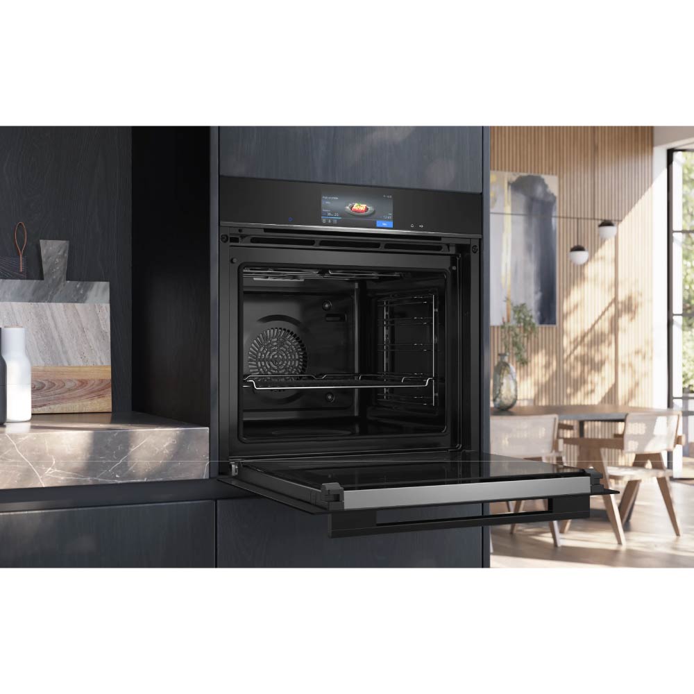Siemens IQ-700 HB778G3B1B Built In Electric Single Oven – Black - Image 2