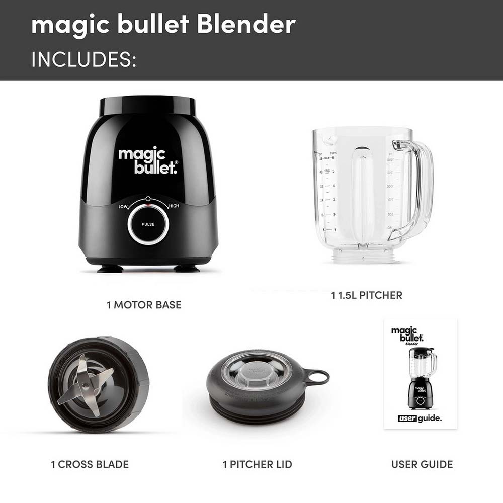 Nutribullet 02643 Magic Bullet Blender - Black - Image 2