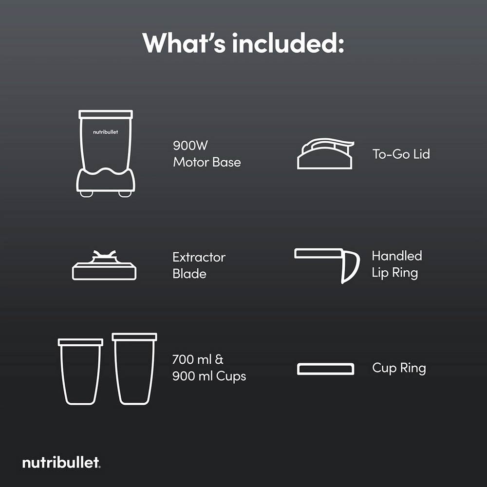 Nutribullet 2775 McLaren Portable Blender - Grey - Image 5