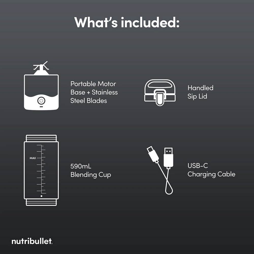 Nutribullet 2777 McLaren Portable Blender - Grey - Image 5