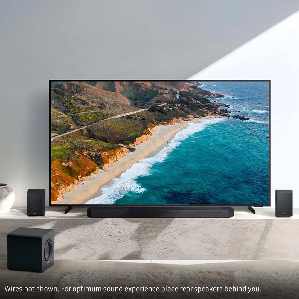 Samsung HW-Q930F/XU 9.1.4ch Q-Series Soundbar with Subwoofer & Rear Speakers - Titan Black (2025) - Image 2