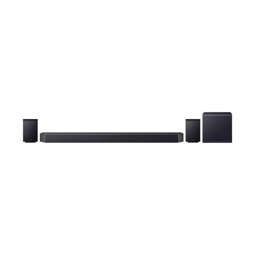 Samsung HW-Q990F/XU 11.1.4ch Q-Series Soundbar with Subwoofer & Rear Speakers - Titan Black (2025)