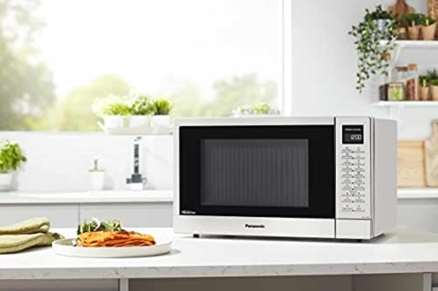 Panasonic NN-ST48KSBPQ 1000W 32L Solo Microwave - Silver - Image 6