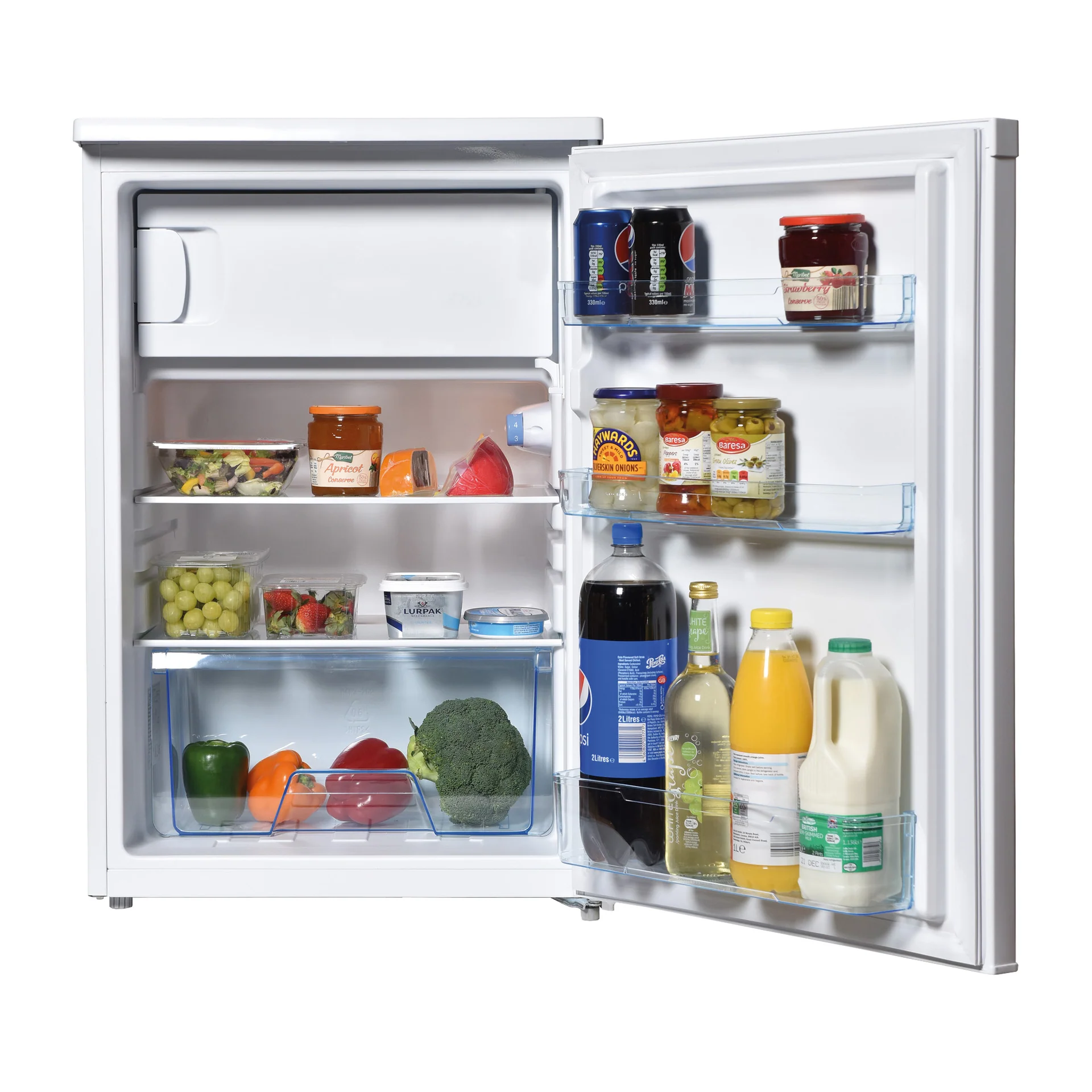 Statesman R155W 55cm Under Counter Fridge With 4* Ice Box - WHITE - Image 2