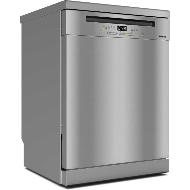 Miele G5811 SC Front Active Plus Freestanding Dishwasher-Clean Steel - Image 4