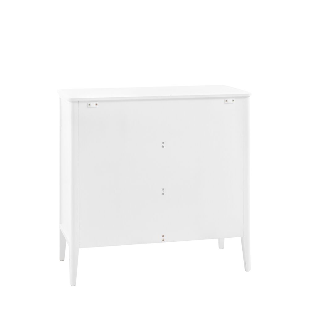 Arla 3 Drawer Chest of Drawers White - Image 6