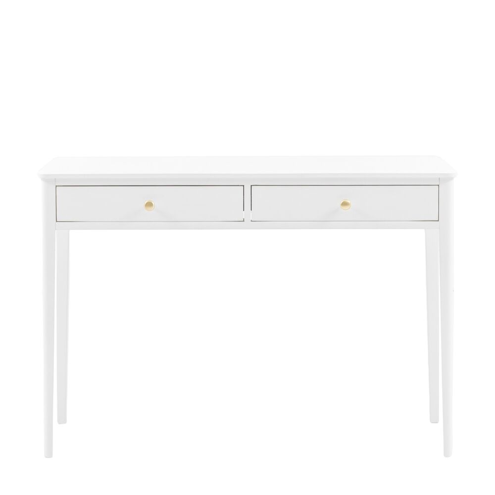 Arla 2 Drawer Console Table White - Image 2