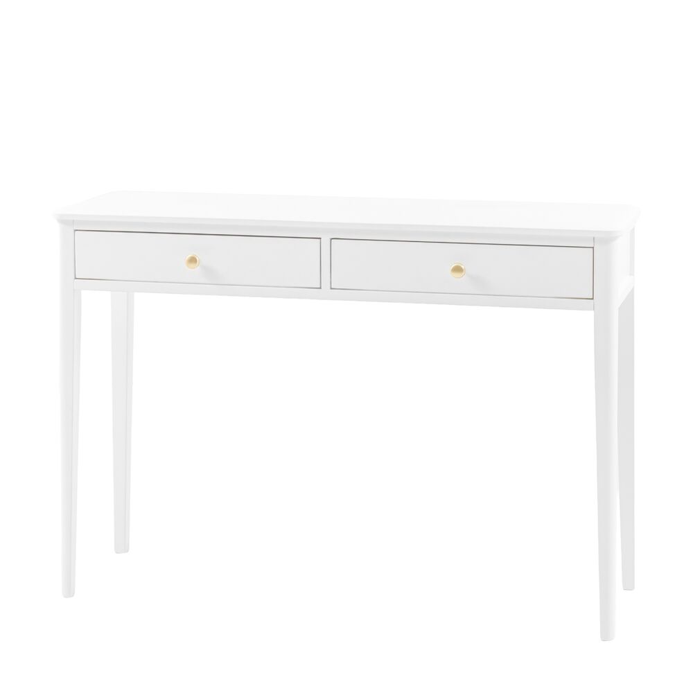 Arla 2 Drawer Console Table White - Image 5