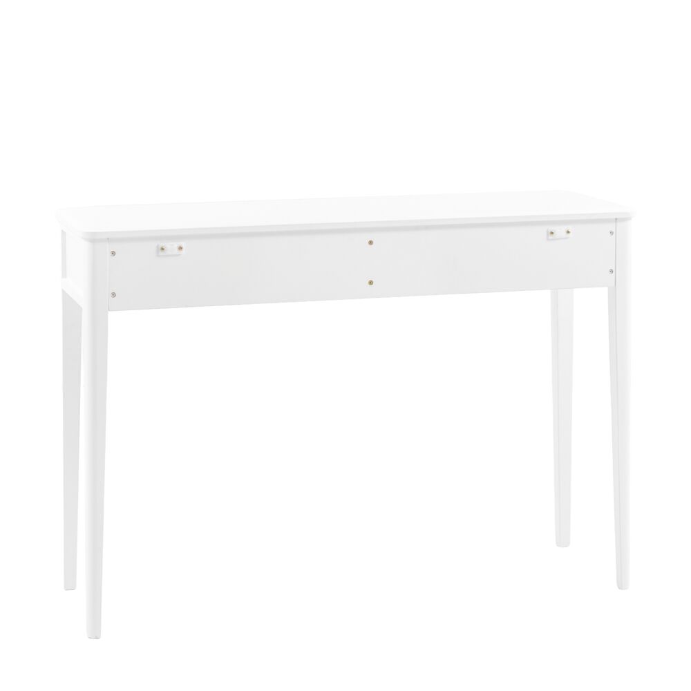 Arla 2 Drawer Console Table White - Image 7