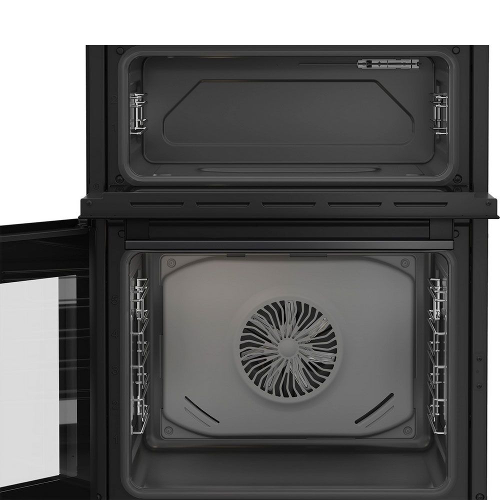 Blomberg HIRN651N 60cm Double Oven Electric Cooker with Induction Hob - Anthracite - Image 2
