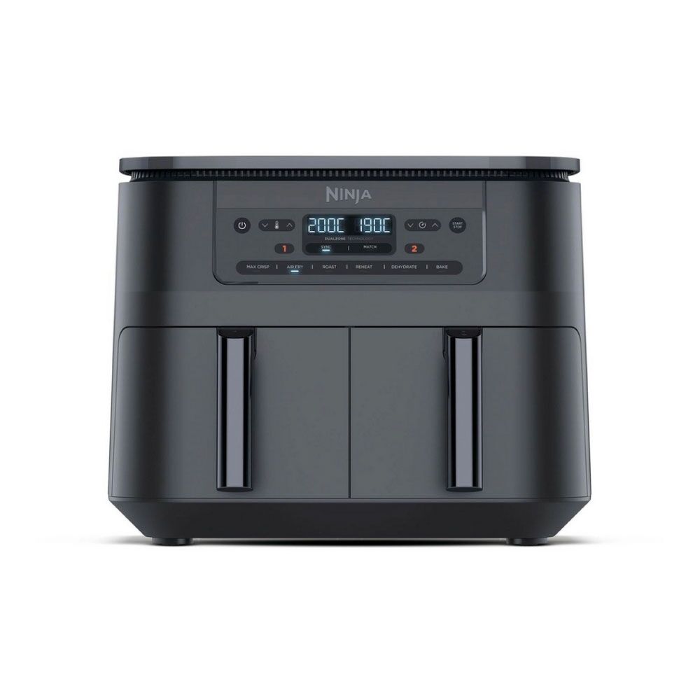 Ninja DZ300UK 7.6L 6-in-1 Dual Zone Air Fryer - Gun Metal Grey