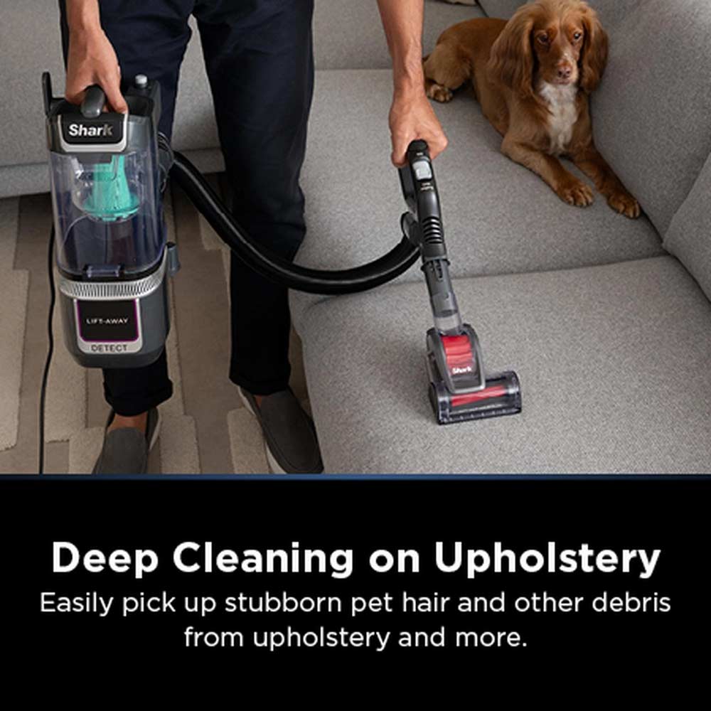 Shark LA450UKT Detect Pet Pro Upright Corded Vacuum - Graphite Grey - Image 2