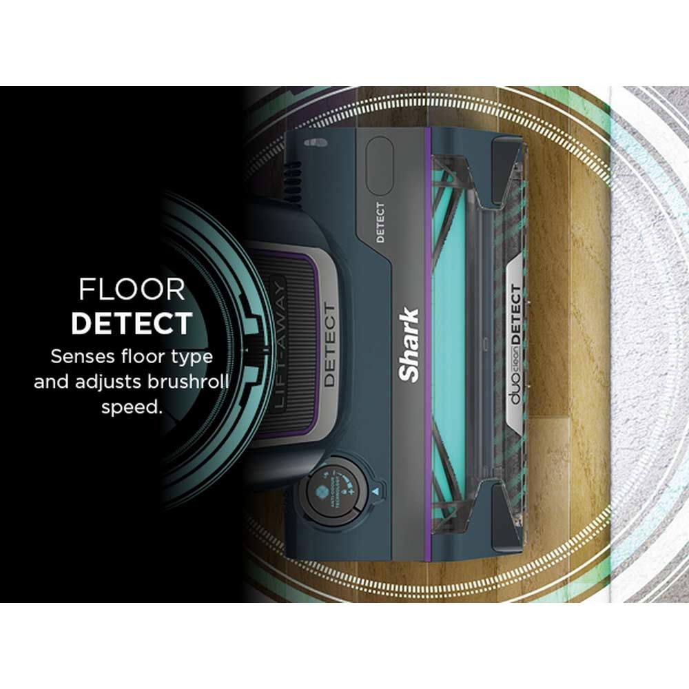 Shark LA791UKT Detect Pet Pro Upright Corded Vacuum - Adriatic Teal / Silver - Image 5
